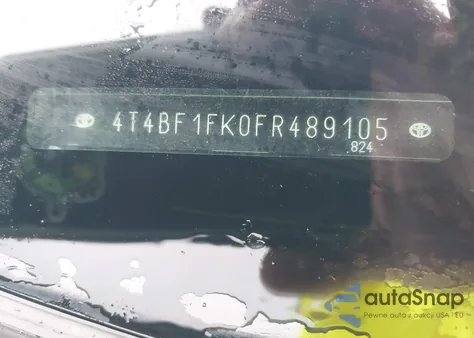 2015 Toyota Camry Le from USA, damaged, VIN 4T4BF1FK0FR489105